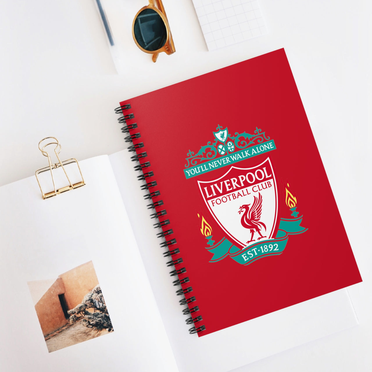 Liverpool Spiral Notebook - Ruled Line
