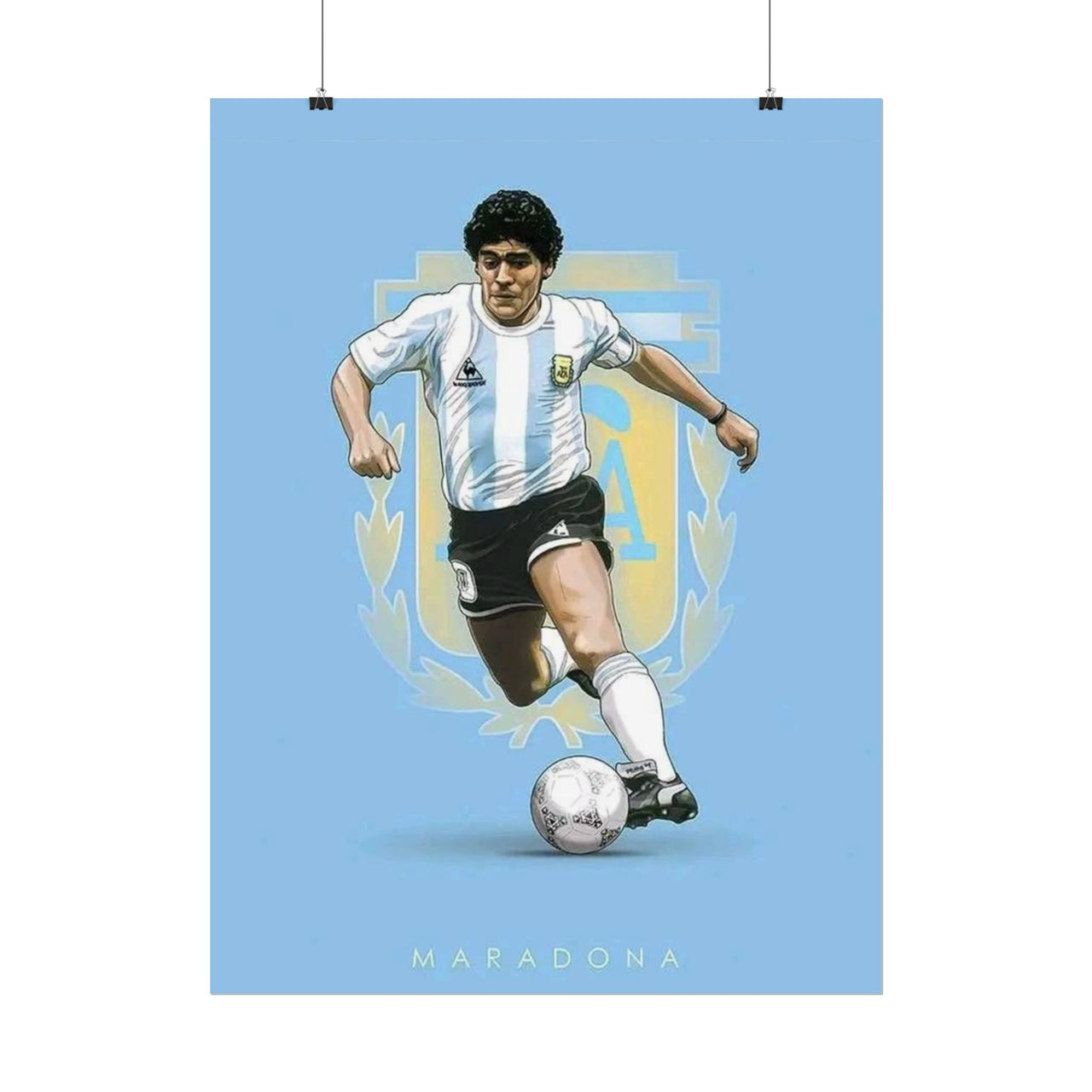 Diego Maradona Argentina Rolled Posters