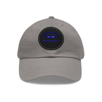 Thumbnail for Inter Milan Nerazzurri Dad Hat with Leather Patch (Round)