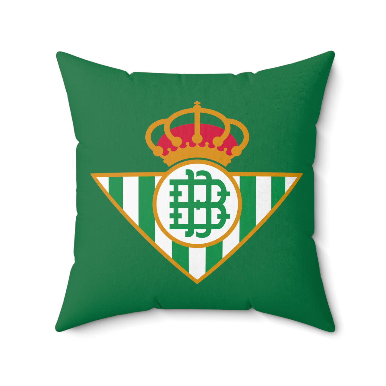 Real Betis Spun Polyester Square Pillow