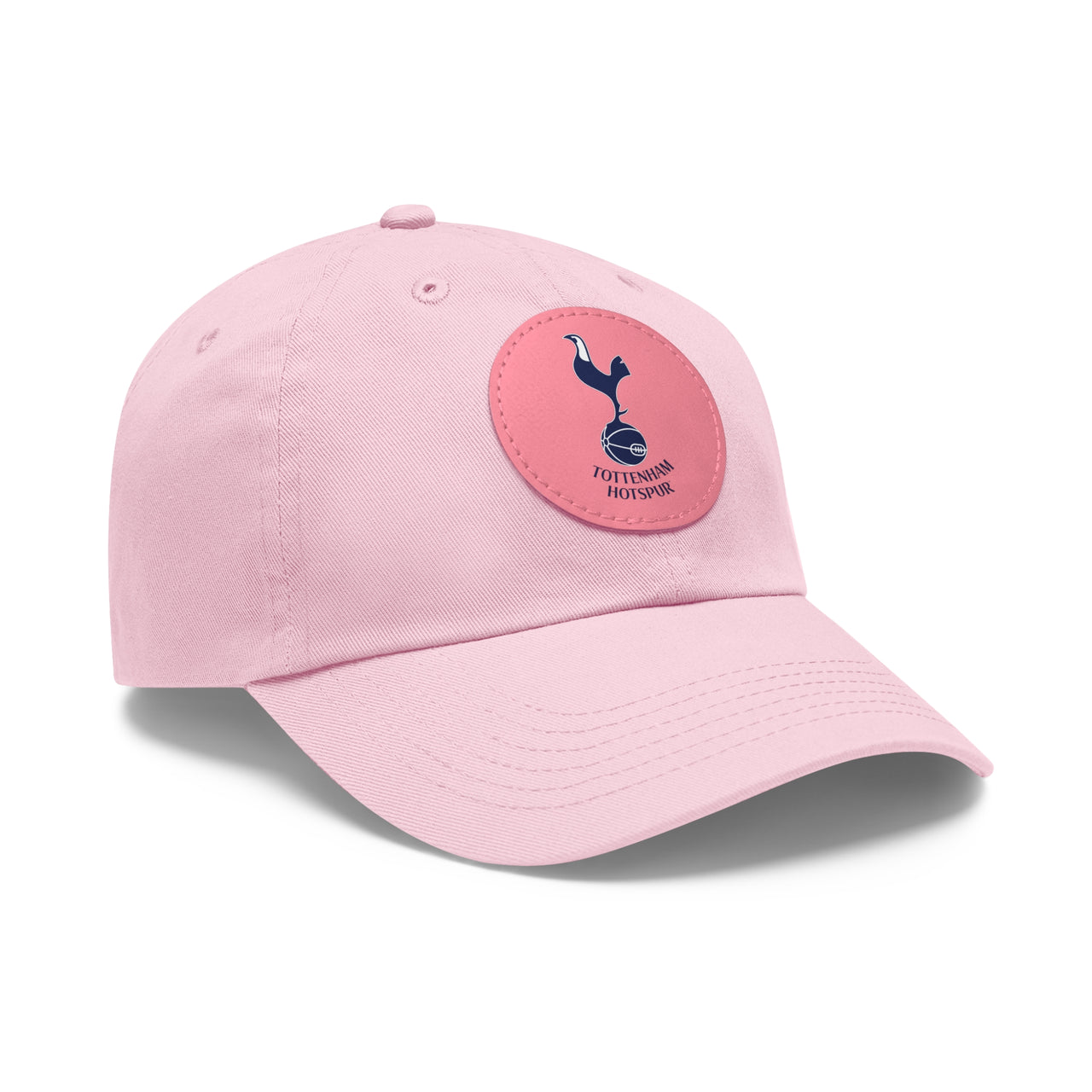 Tottenham Dad Hat with Leather Patch (Round)