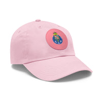 Thumbnail for Porto Dad Hat with Leather Patch (Round)