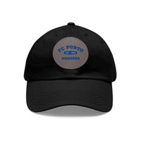 Thumbnail for Porto Dad Hat with Leather Patch (Round)