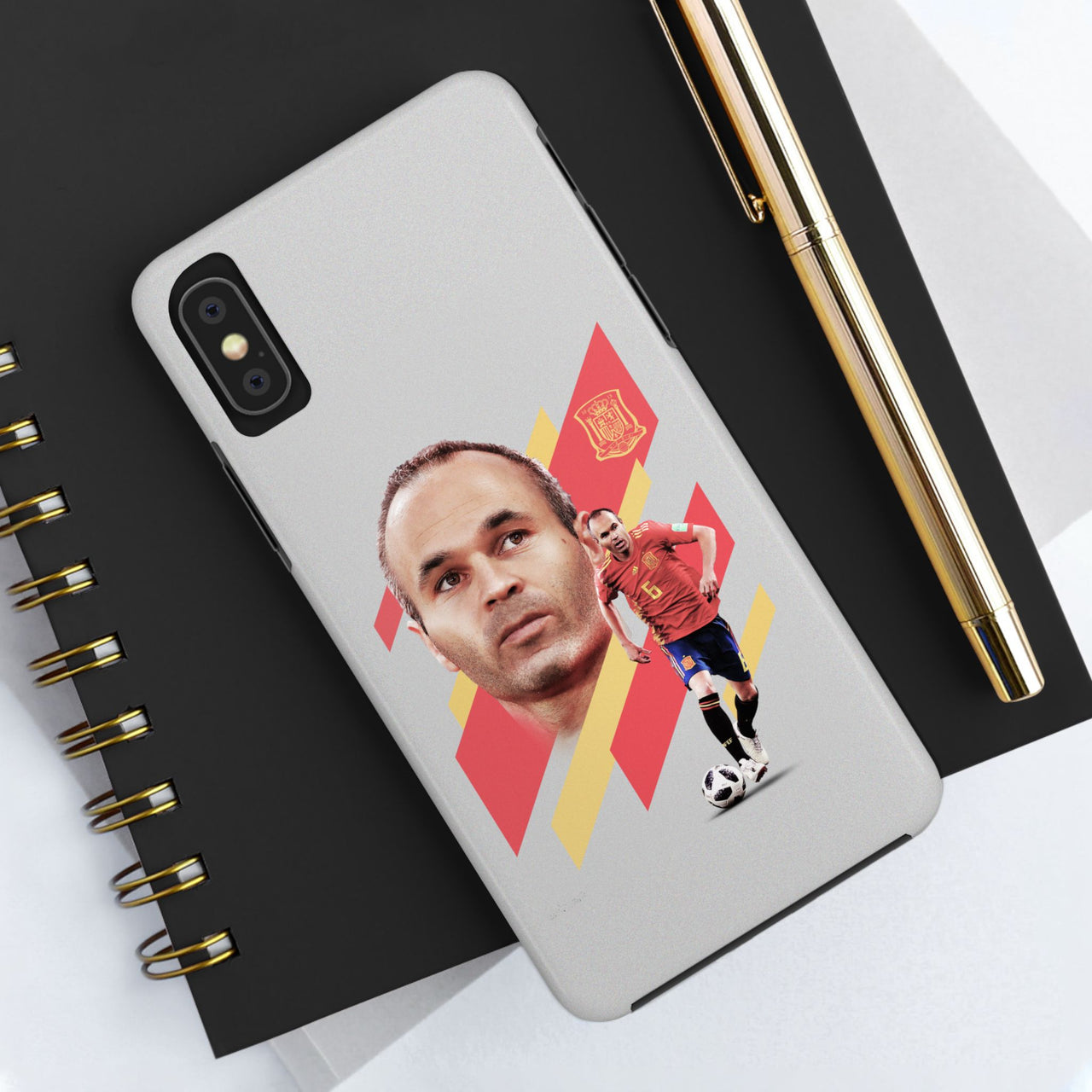 Andrés  Iniesta Spanish National Team Tough Phone Case