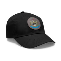 Thumbnail for Newcastle Dad Hat with Leather Patch (Round)