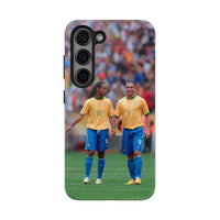 Thumbnail for Ronaldinho and Ronaldo Phenomenon Tough Phone Case - Brazil National Team