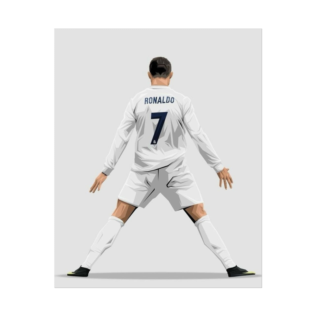 Cristiano Ronaldo Real Madrid Rolled Poster