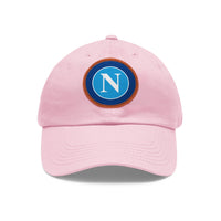 Thumbnail for Napoli Dad Hat with Leather Patch (Round)