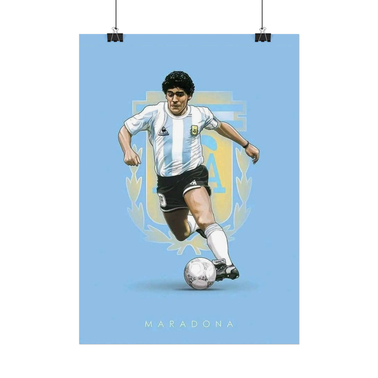 Diego Maradona Argentina Rolled Posters