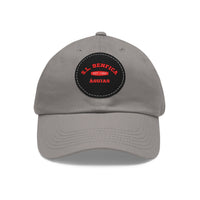 Thumbnail for Benfica Dad Hat with Leather Patch (Round)