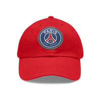 Thumbnail for PSG Dad Hat with Leather Patch (Round)