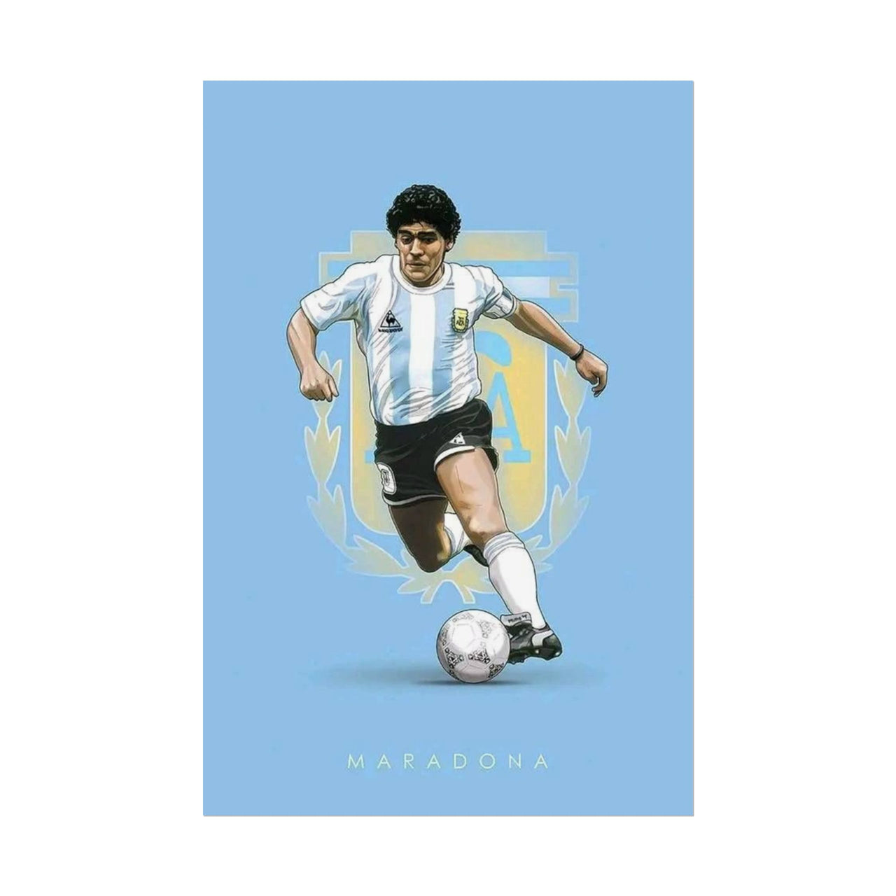 Diego Maradona Argentina Rolled Posters