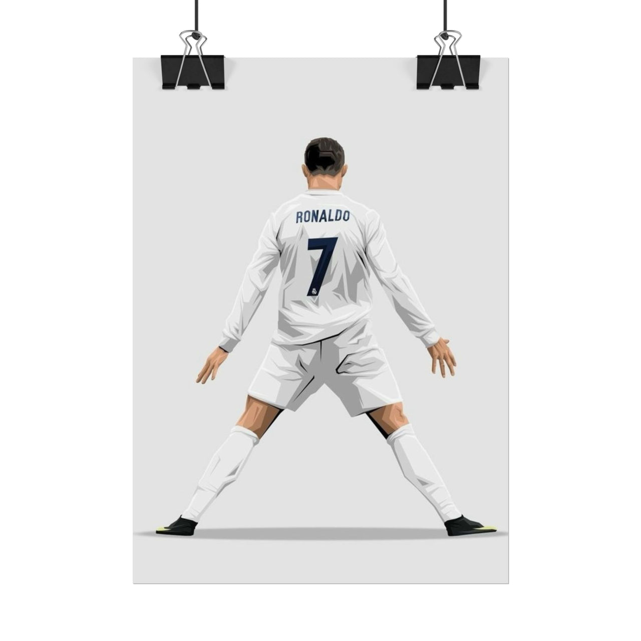 Cristiano Ronaldo Real Madrid Rolled Poster