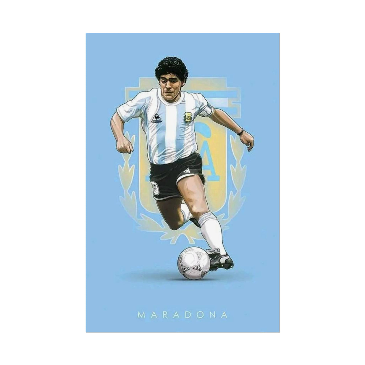 Diego Maradona Argentina Rolled Posters