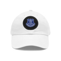 Thumbnail for Everton Dad Hat with Leather Patch (Round)