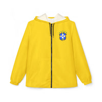 Thumbnail for Brazil National Team Unisex Windbreaker Jacket (AOP)