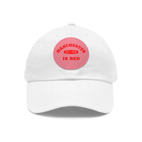 Thumbnail for Manchester United Dad Hat with Leather Patch (Round)