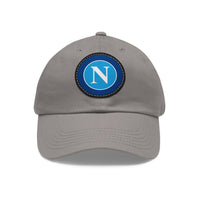 Thumbnail for Napoli Dad Hat with Leather Patch (Round)