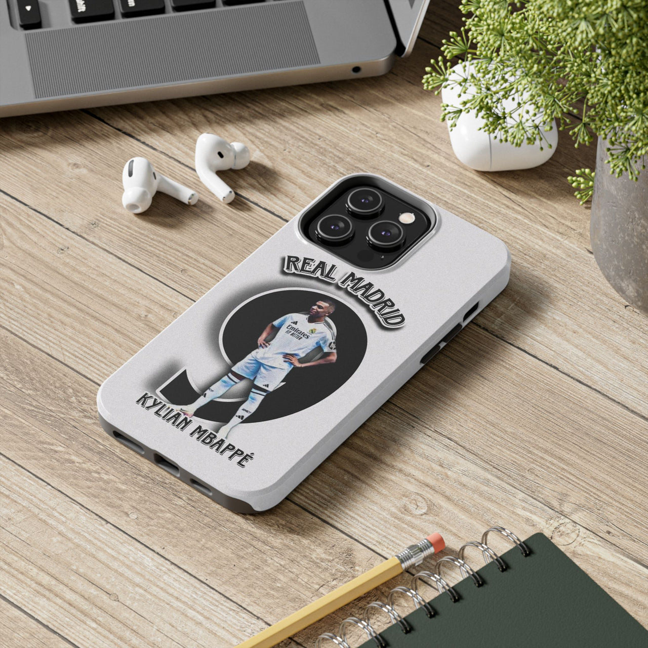 Kylian Mbappe Real Madrid Tough Phone Case