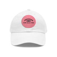 Thumbnail for Juventus Slogan Dad Hat with Leather Patch (Round)