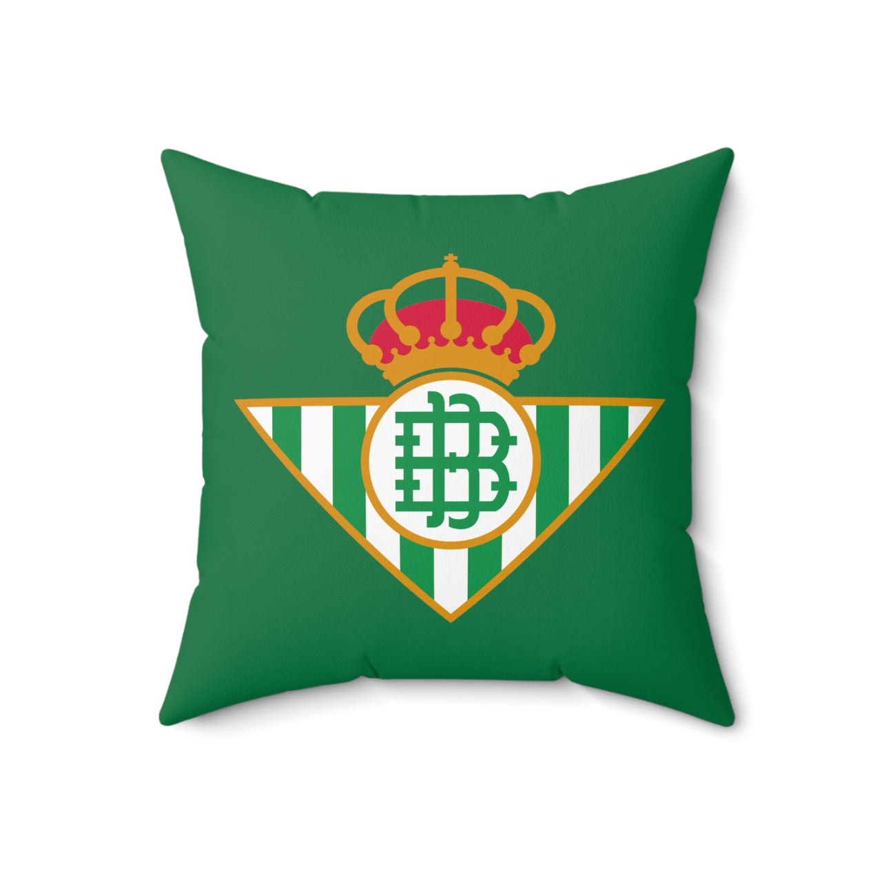 Real Betis Spun Polyester Square Pillow