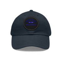 Thumbnail for Inter Milan Nerazzurri Dad Hat with Leather Patch (Round)