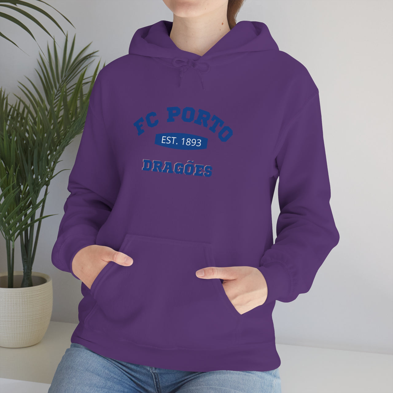 Porto Unisex Hooded Sweatshirt