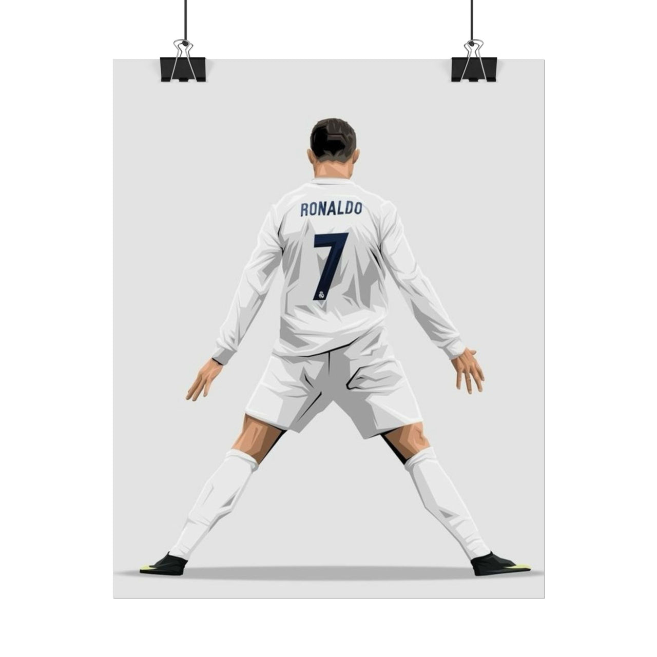 Cristiano Ronaldo Real Madrid Rolled Poster