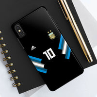 Thumbnail for Lionel Messi Argentina #10 Mate Tough Phone Case