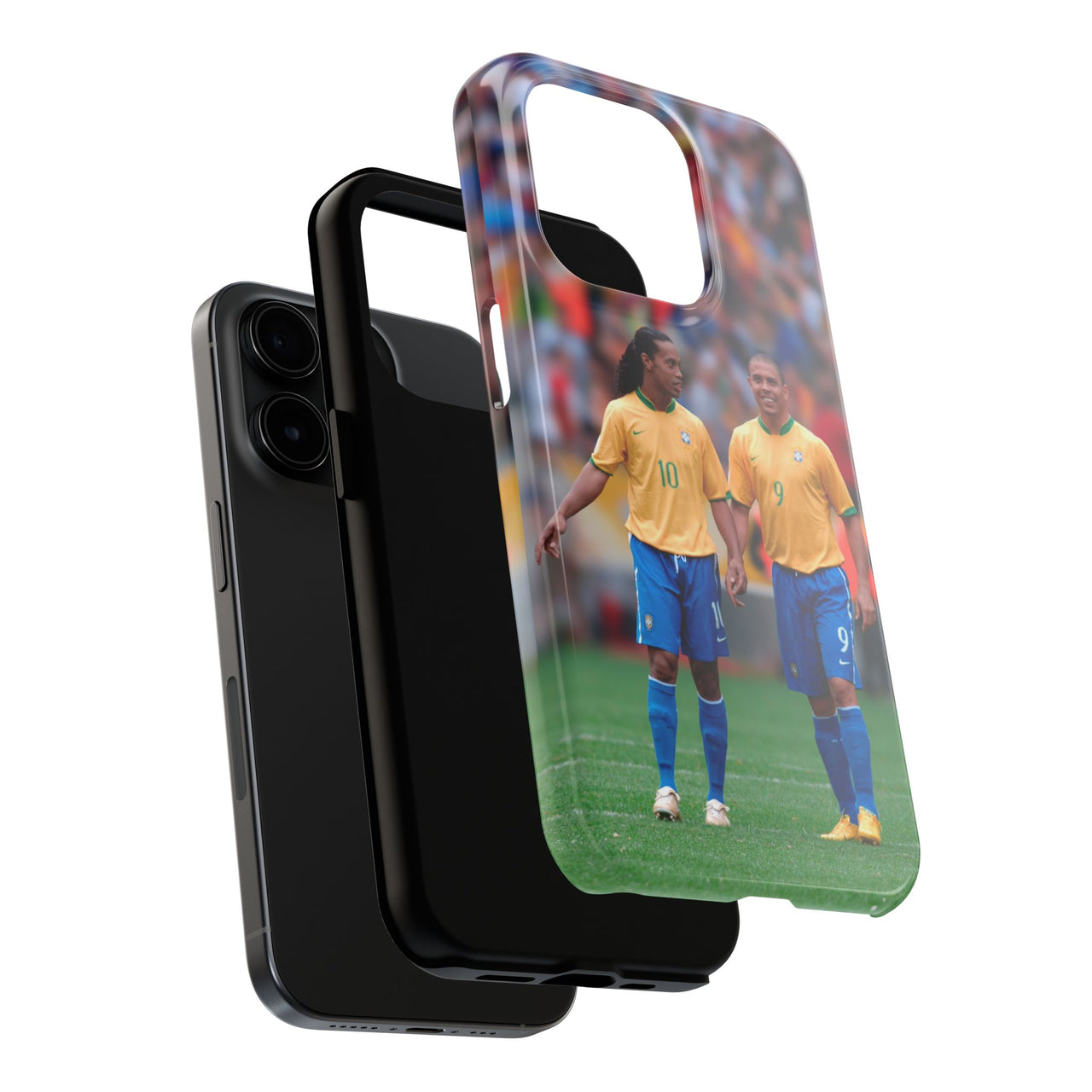 Ronaldinho and Ronaldo Phenomenon Tough Phone Case - Brazil National Team