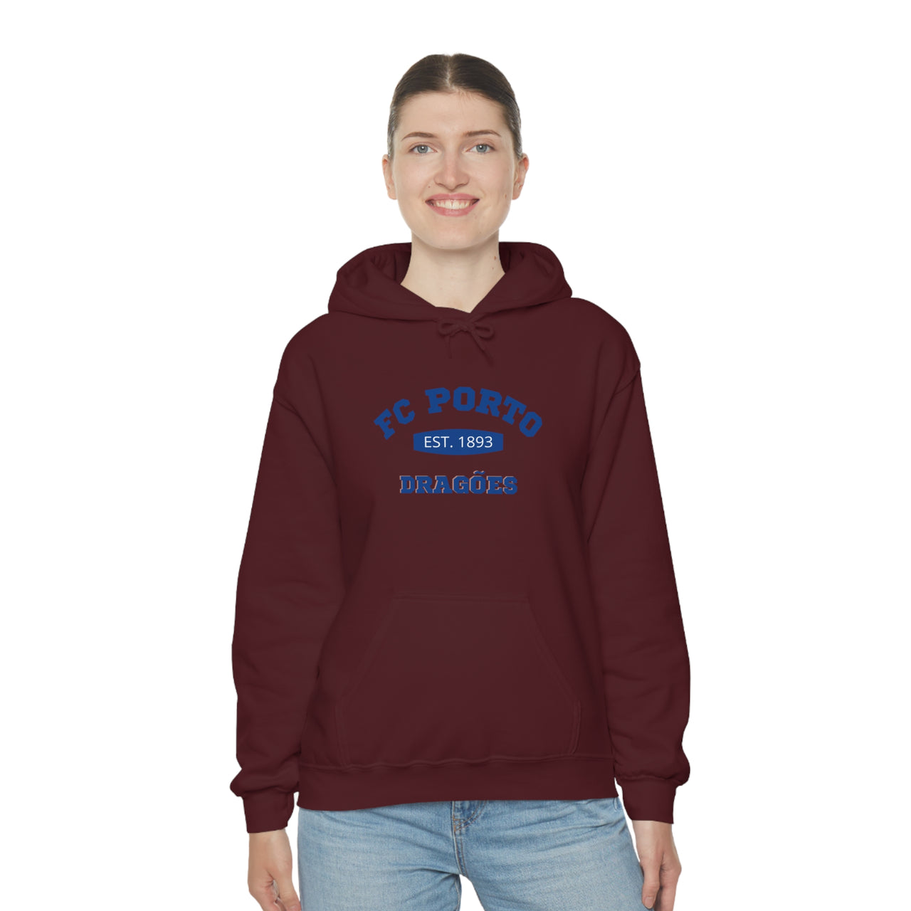 Porto Unisex Hooded Sweatshirt