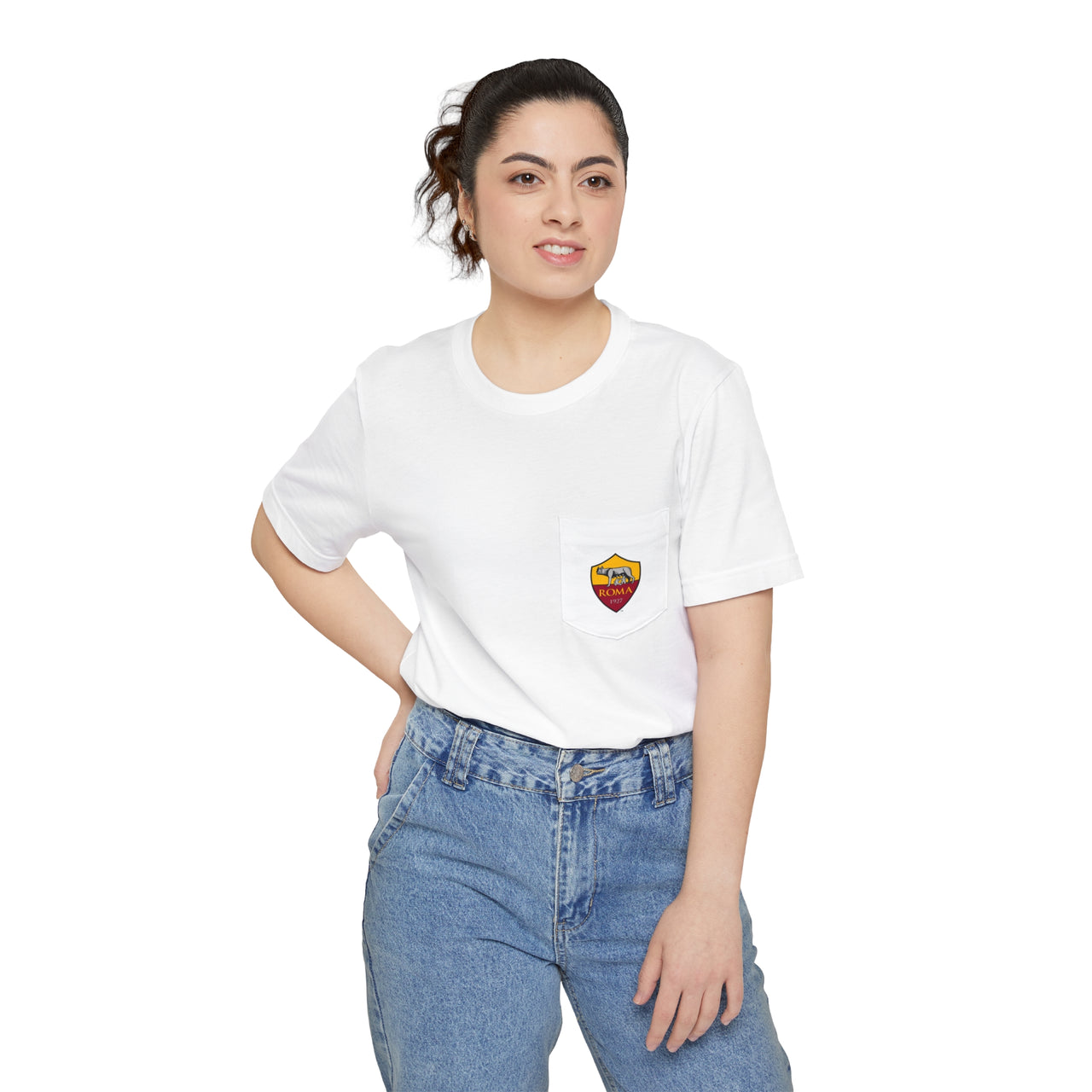 Roma Unisex Pocket Tee