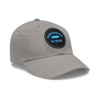 Thumbnail for Manchester City Dad Hat with Leather Patch (Round)