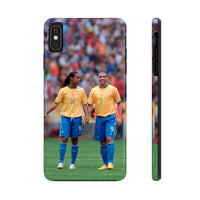 Thumbnail for Ronaldinho and Ronaldo Phenomenon Tough Phone Case - Brazil National Team