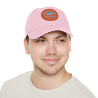 Thumbnail for Manchester City Dad Hat with Leather Patch (Round)