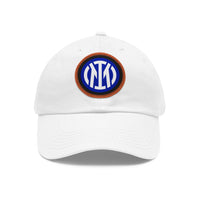 Thumbnail for Inter Milan Dad Hat with Leather Patch (Round)