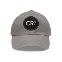 Thumbnail for Cristiano Ronaldo CR7 Dad Hat with Leather Patch (Round)