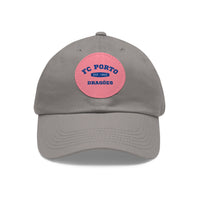 Thumbnail for Porto Dad Hat with Leather Patch (Round)