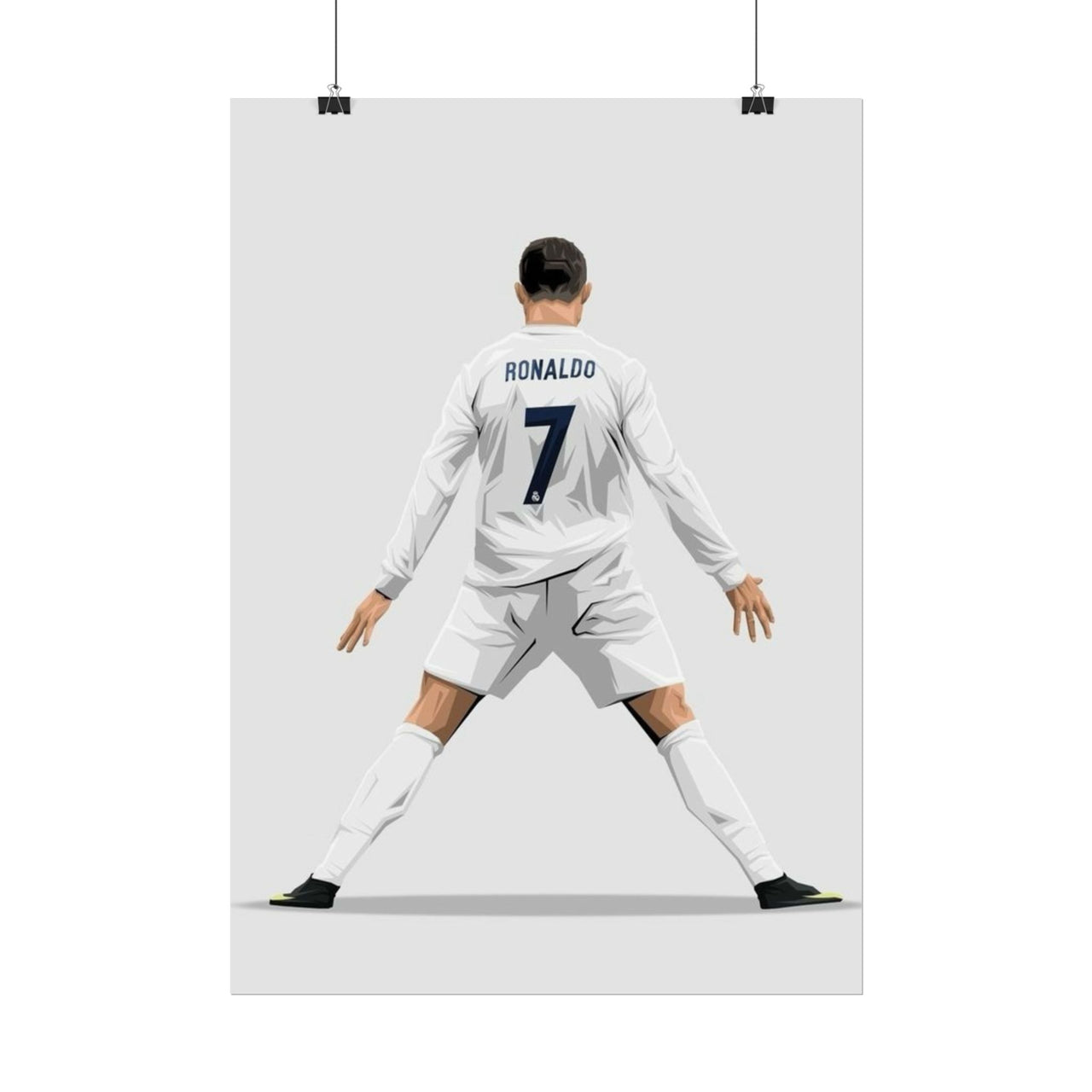 Cristiano Ronaldo Real Madrid Rolled Poster