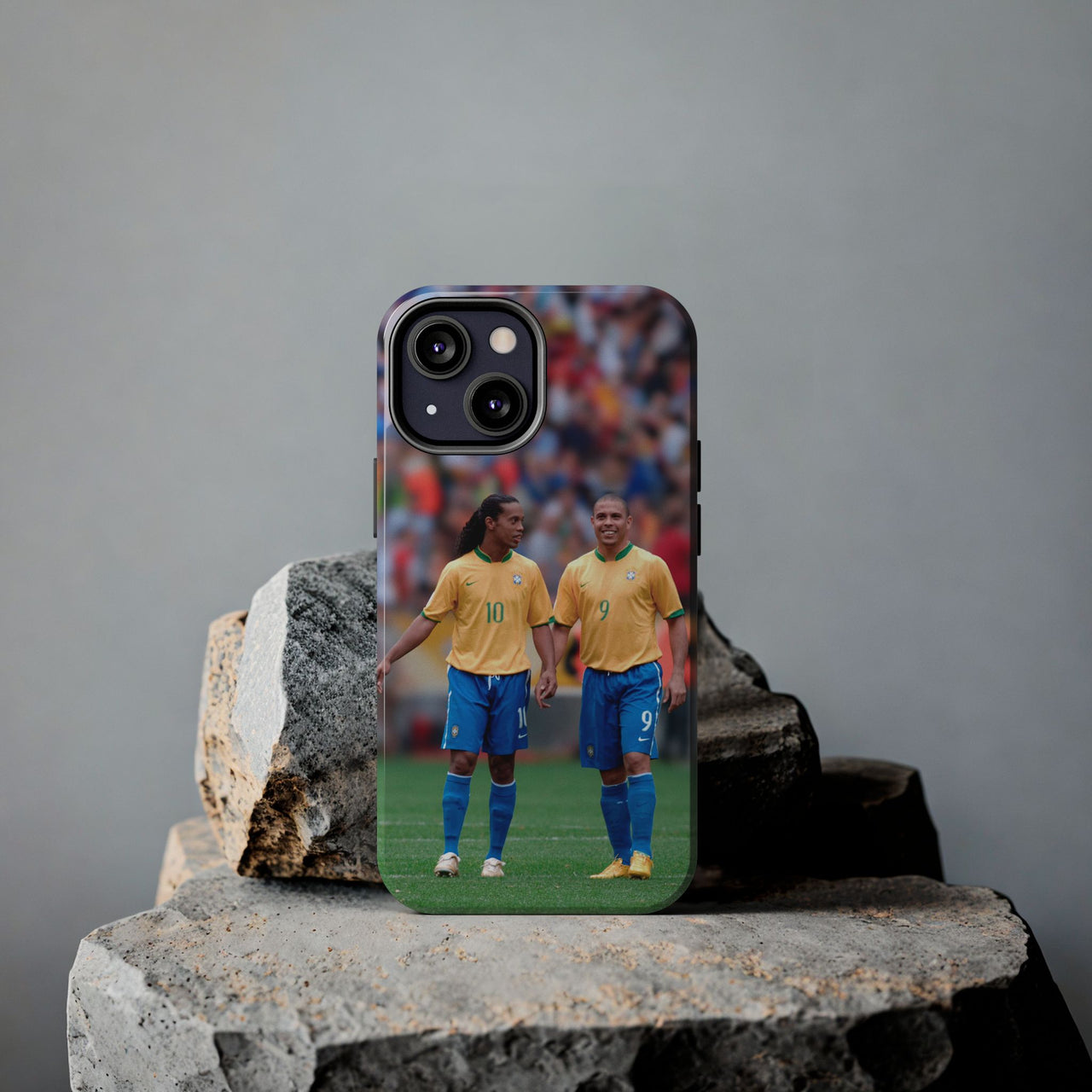 Ronaldinho and Ronaldo Phenomenon Tough Phone Case - Brazil National Team