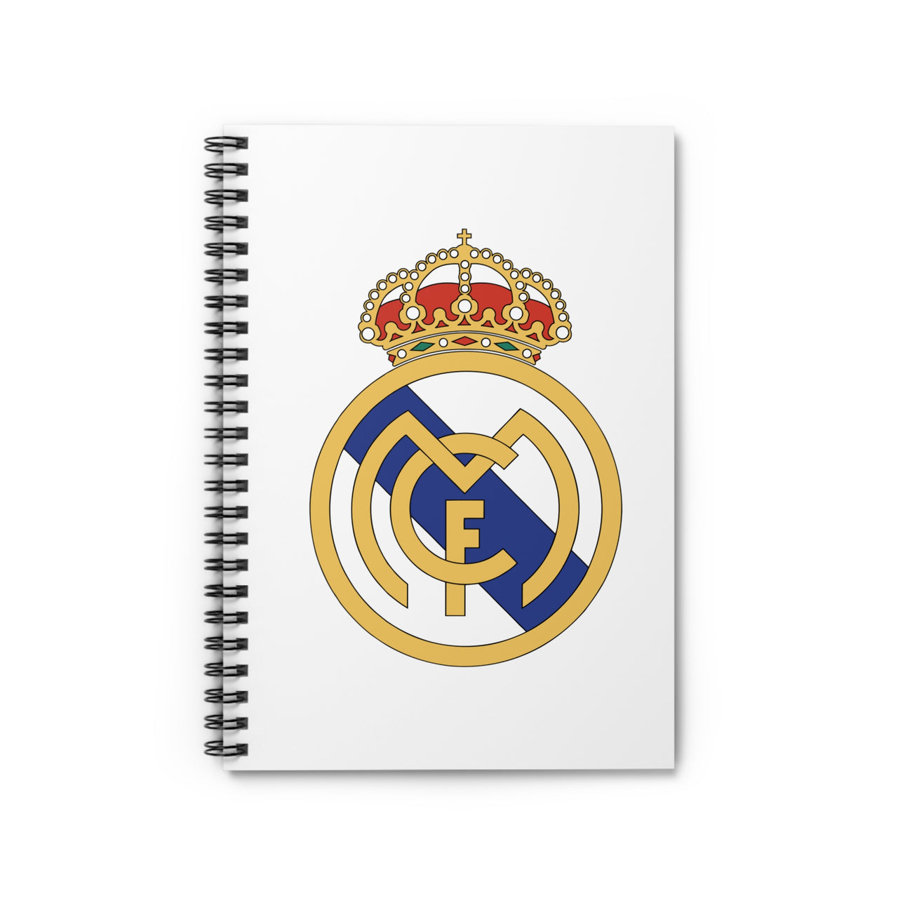 Real Madrid Spiral Notebook - Ruled Line