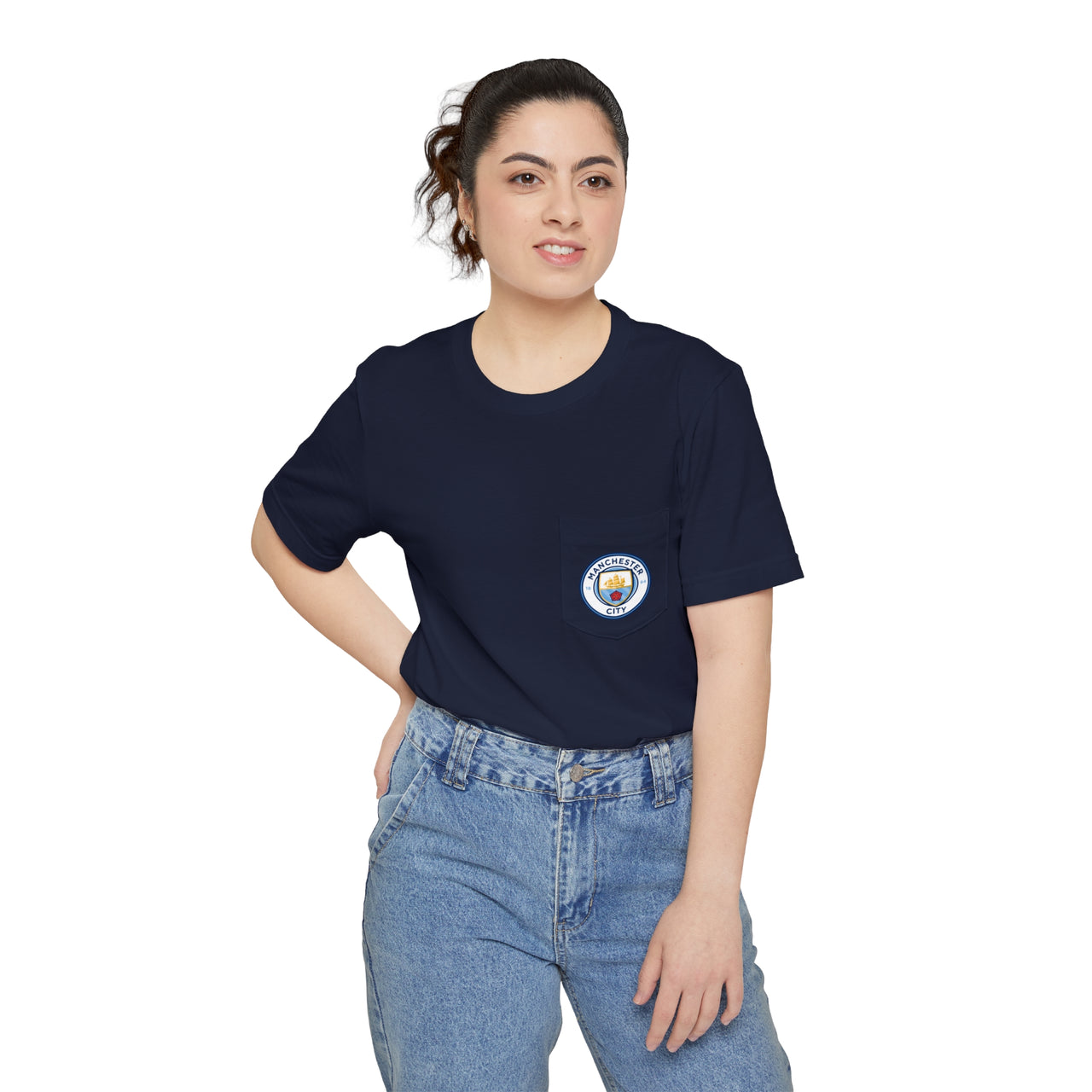 Manchester City Unisex Pocket Tee