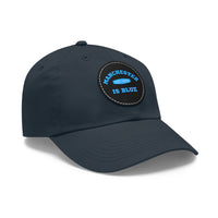 Thumbnail for Manchester City Dad Hat with Leather Patch (Round)