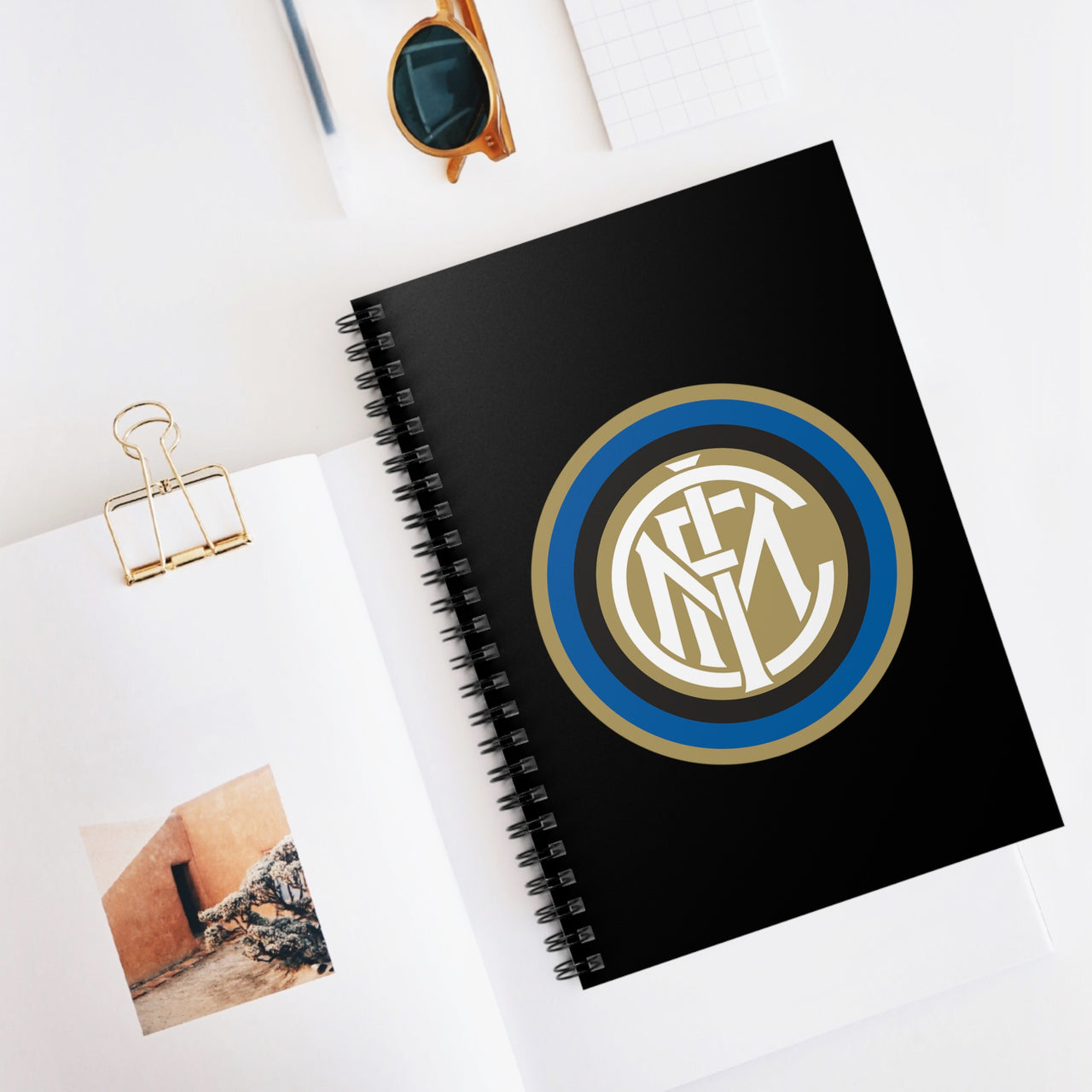 Inter Milan Spiral Notebook - Ruled Line