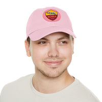 Thumbnail for Roma Dad Hat with Leather Patch (Round)