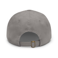 Thumbnail for Porto Dad Hat with Leather Patch (Round)