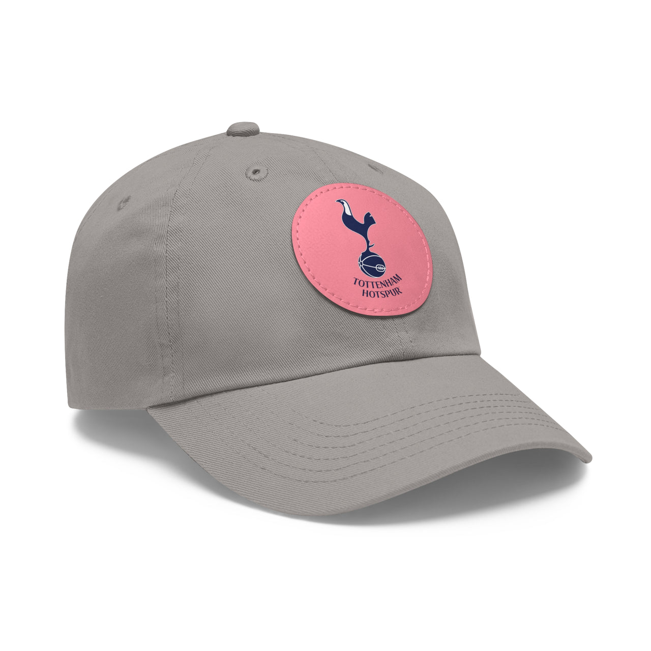 Tottenham Dad Hat with Leather Patch (Round)