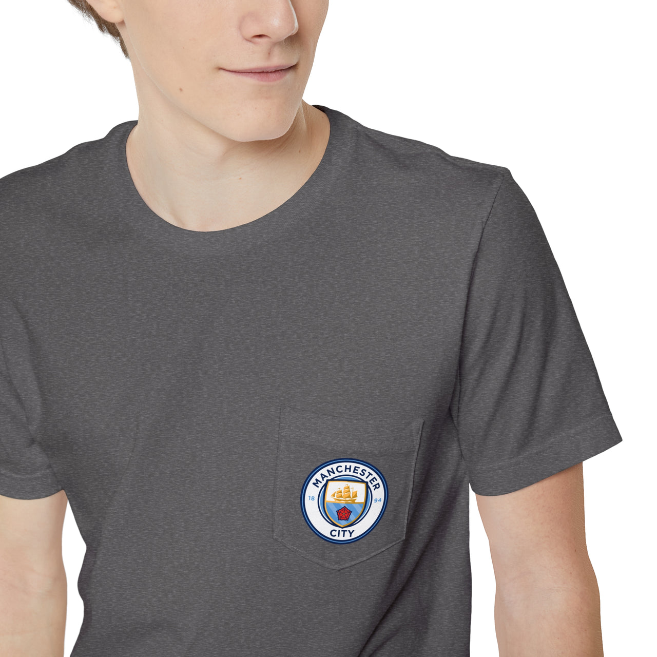 Manchester City Unisex Pocket Tee