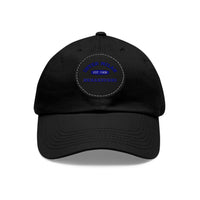 Thumbnail for Inter Milan Nerazzurri Dad Hat with Leather Patch (Round)