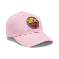 Thumbnail for Roma Dad Hat with Leather Patch (Round)